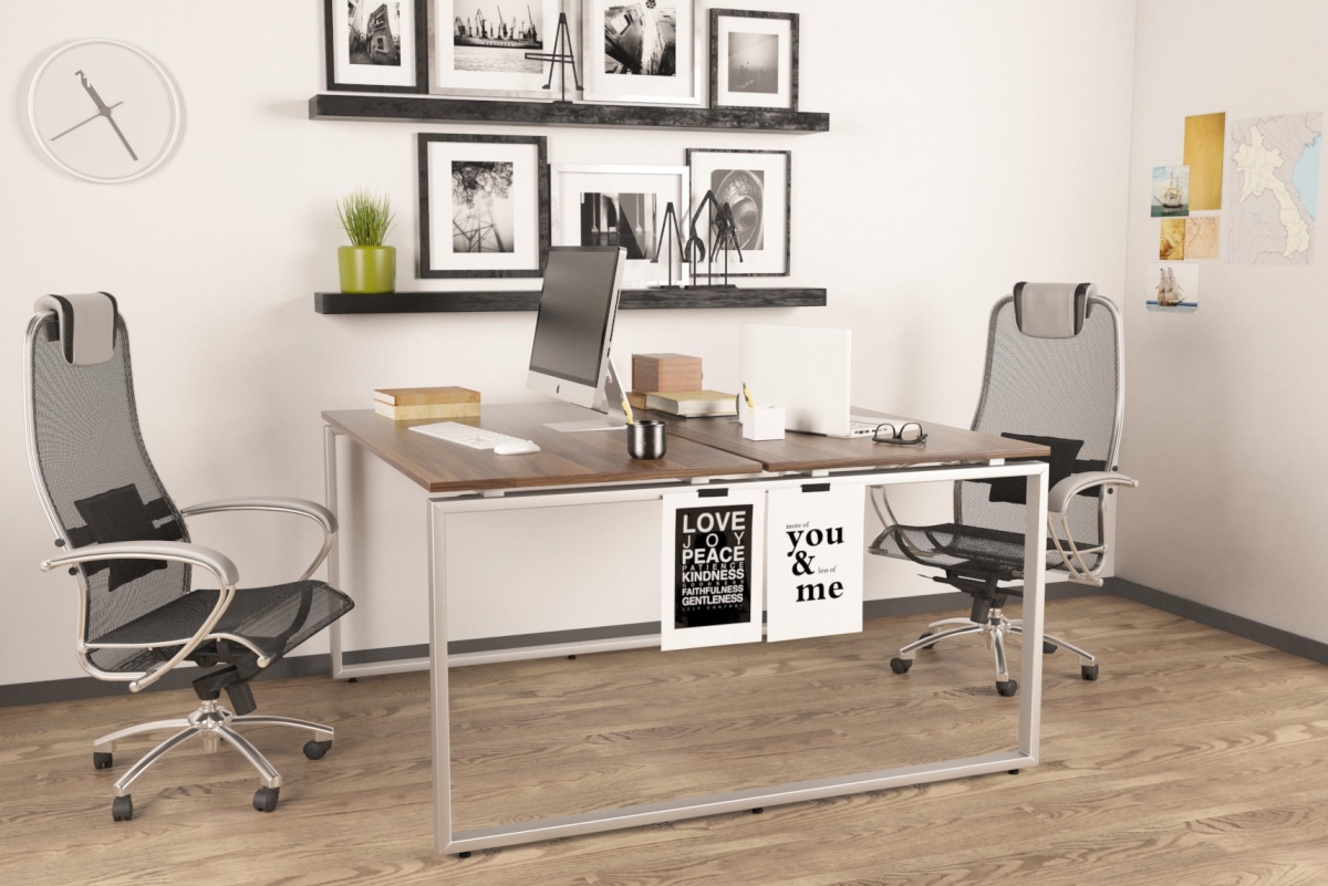 Стол двойной письменный Loft design Q-140 Стол двойной письменный Loft design Q-140