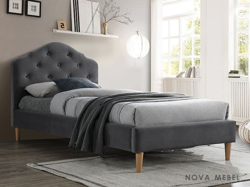 Кровать Signal Chloe Velvet 90x200 Кровать Signal Chloe Velvet 90x200