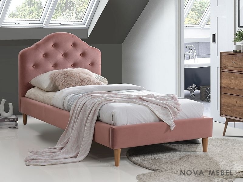 Кровать Signal Chloe Velvet 90x200 Кровать Signal Chloe Velvet 90x200