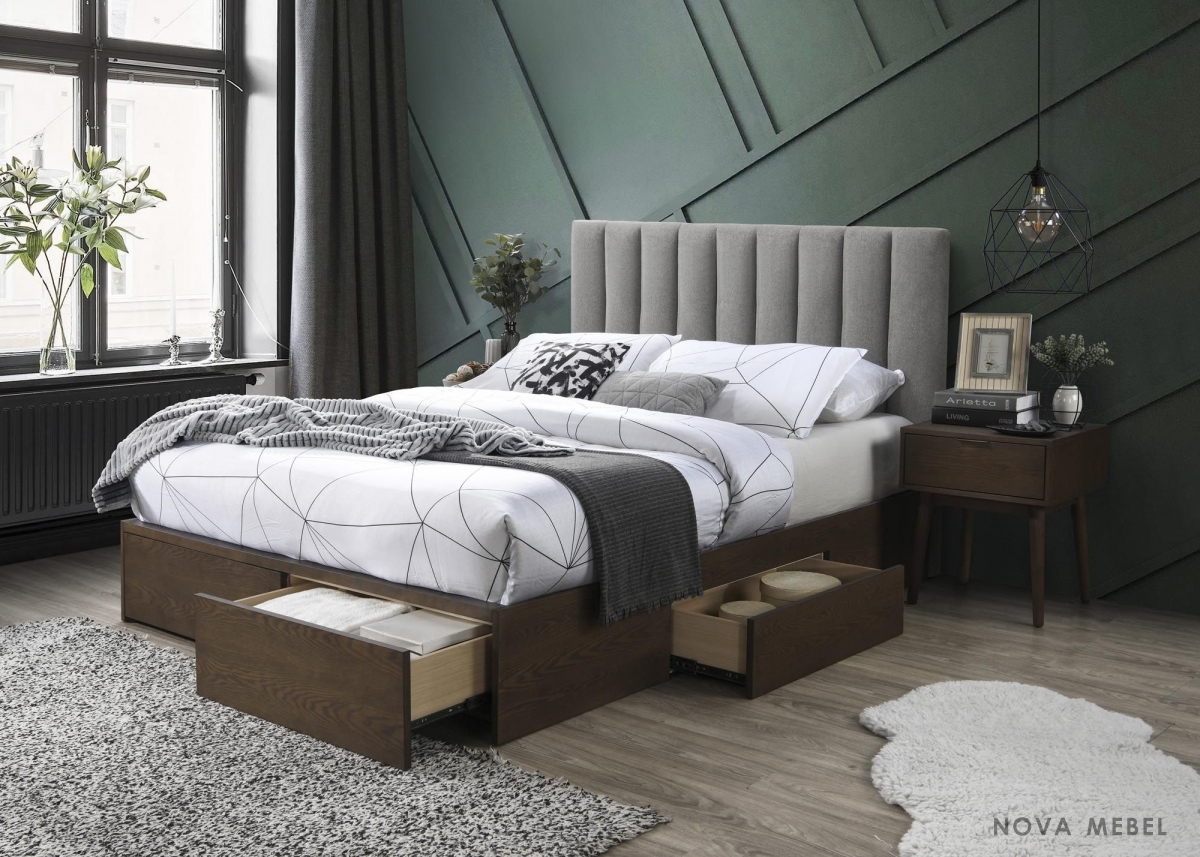 Кровать GORASHI 160 HALMAR Кровать GORASHI 160 HALMAR