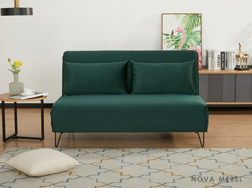 Диван Zenia Velvet Signal зеленый Диван Zenia Velvet Signal зеленый